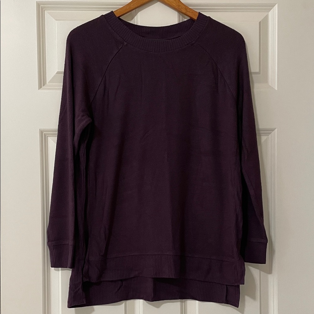 Market & Spruce Deep Purple Sweatshirt